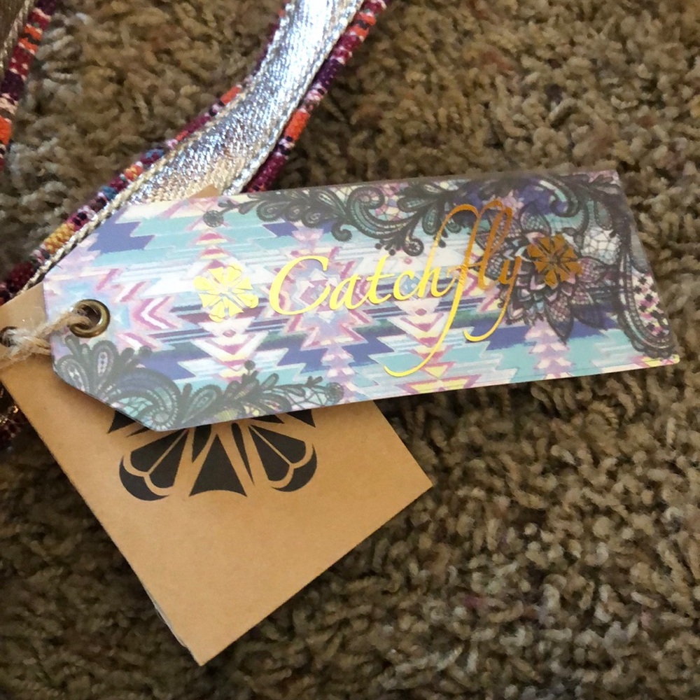 Trenditions bag with colored detail! New w Tags - Picture 4 of 7